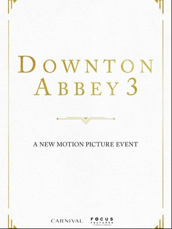 DOWNTON ABBEY 3